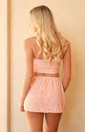 Charmed Mini Slit Skirt image number 4