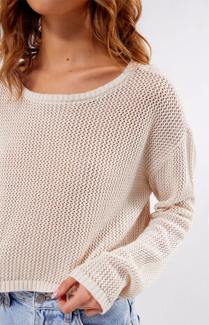 Sea Breeze Cropped Sweater image number 2