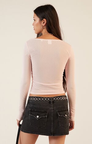 Arya Asymmetrical Long Sleeve Top image number 3