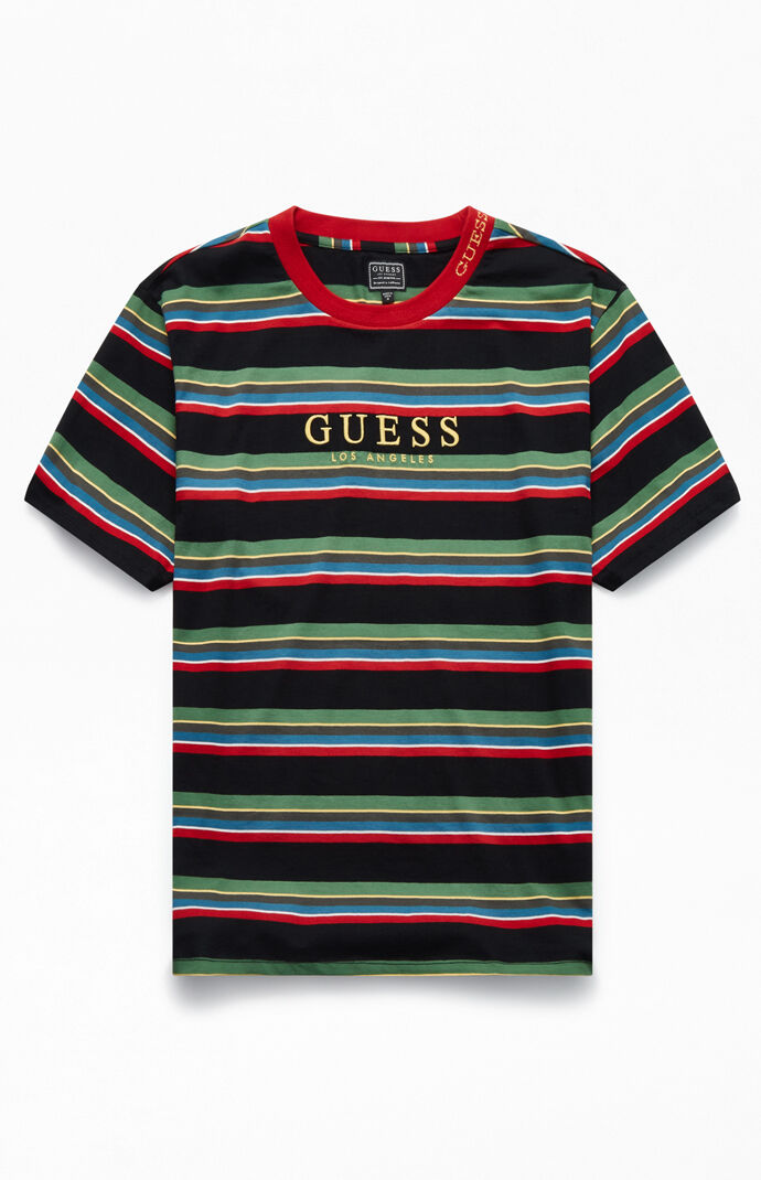 Guess originals top field stripe sweatshirt
