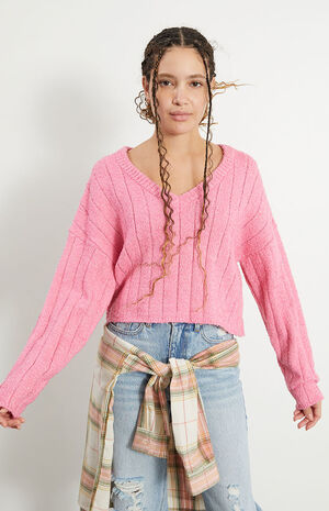 '90s Baby V-Neck Sweater image number 4