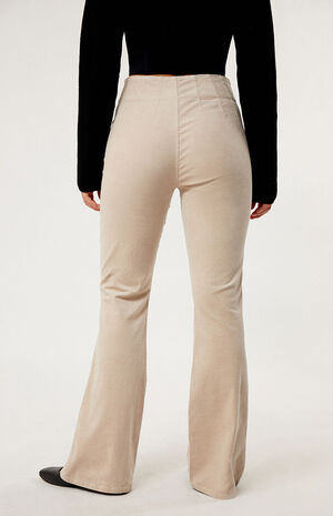 Corduroy Flare Pants image number 4