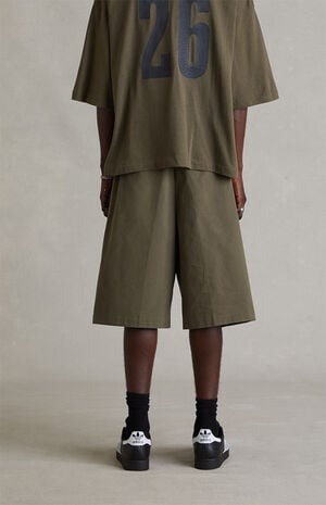 Moss Relaxed Drawstring Shorts image number 4