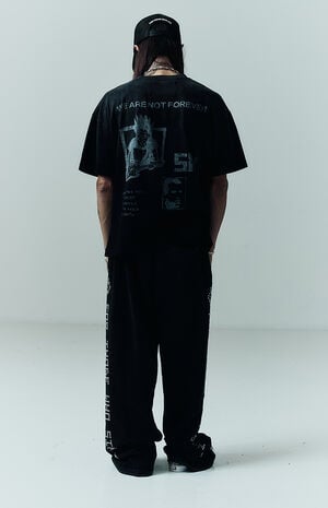 Retired Cowboy Wide Leg Sweatpants image number 4