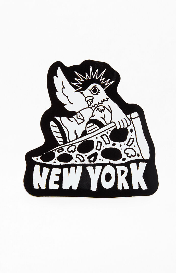 Apply Stickers Pizza Pigeon Sticker