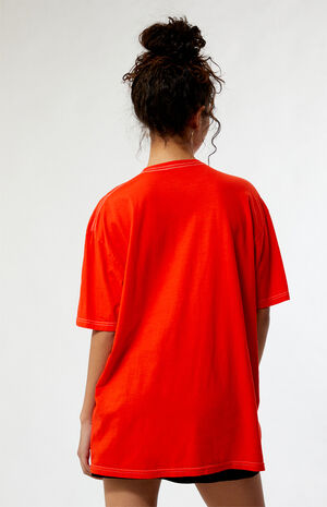 Heart On Fire Oversized T-Shirt image number 4
