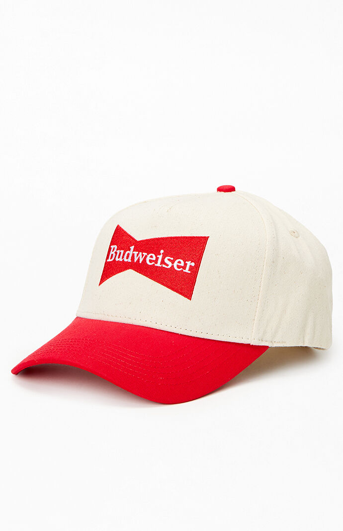 Budweiser By PacSun Twill Logo Snapback Hat PacSun