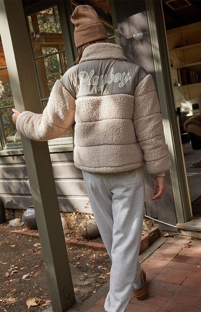 Pacsun fuzzy top jacket