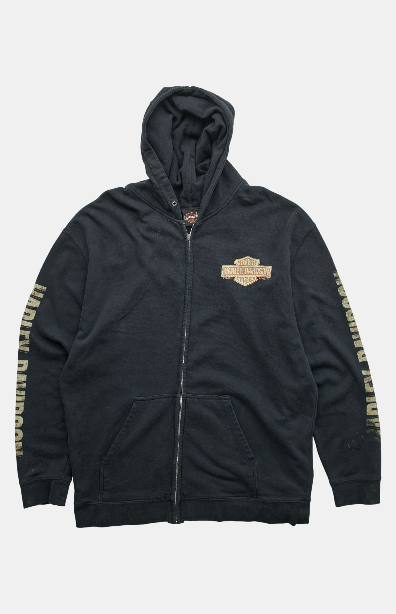 PS VINTAGE 2000s Harley Davidson Zip Hoodie