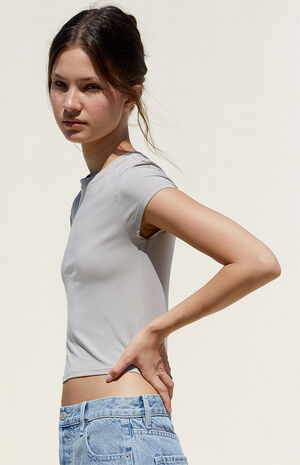 Treat Yourself Cropped T-Shirt image number 2