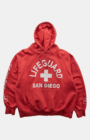 2000s Lifeguard San Diego Pullover Hoodie image number 1