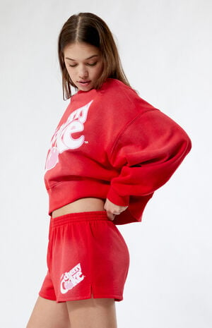 By PacSun Cherry Coke Sweat Shorts image number 2