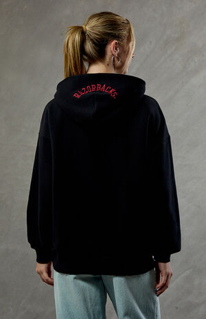 Arkansas Razorbacks Embroidered Hoodie image number 4