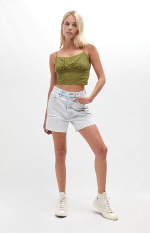 Embroidered Corset Top image number 4