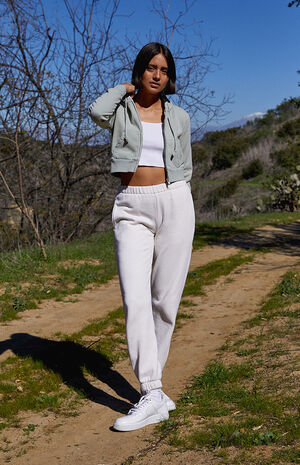 Pale Green Crystal Hoodie image number 4