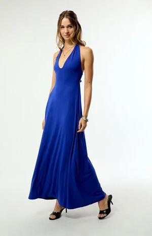 Alexa Halter Midi Dress image number 3