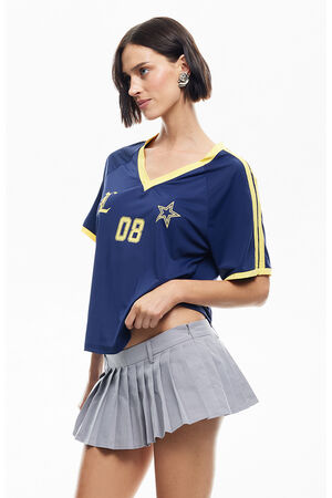 Light Gray Mini Skirt image number 3