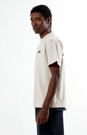 x PacSun Tan Logo T-Shirt image number 3