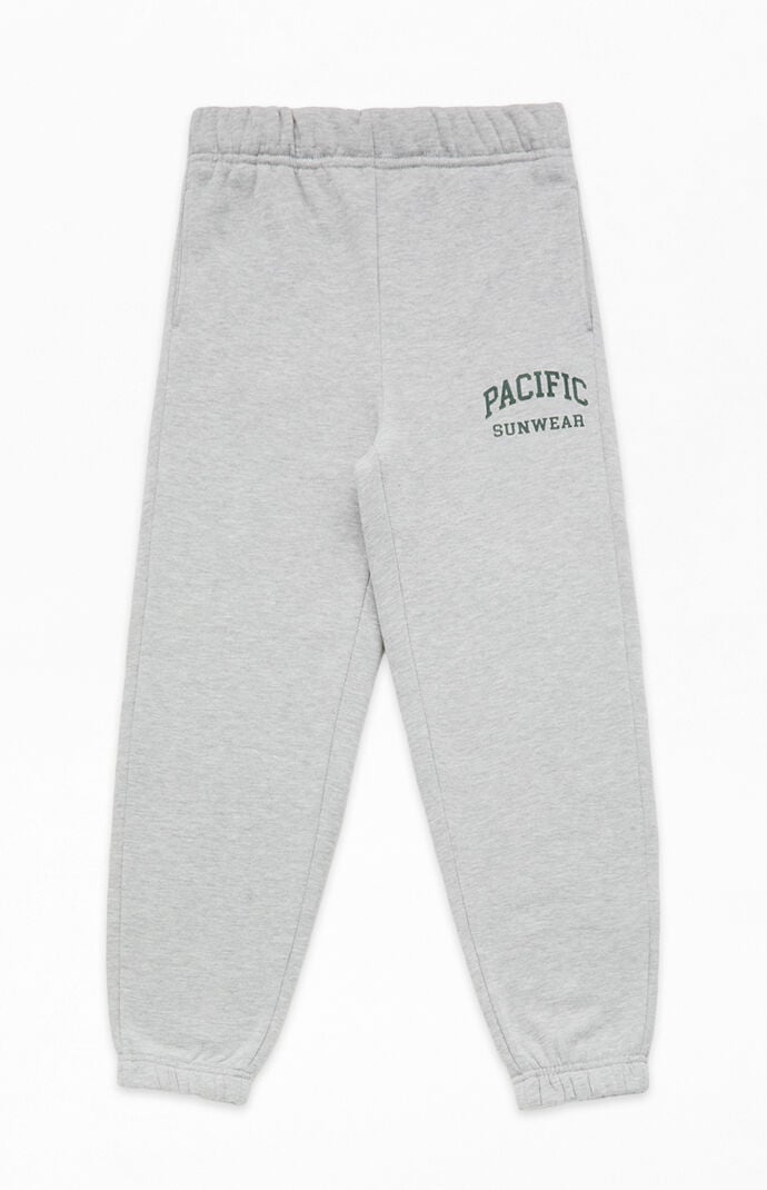 Pacsun Kids Heather Grey Jogger Sweatpants