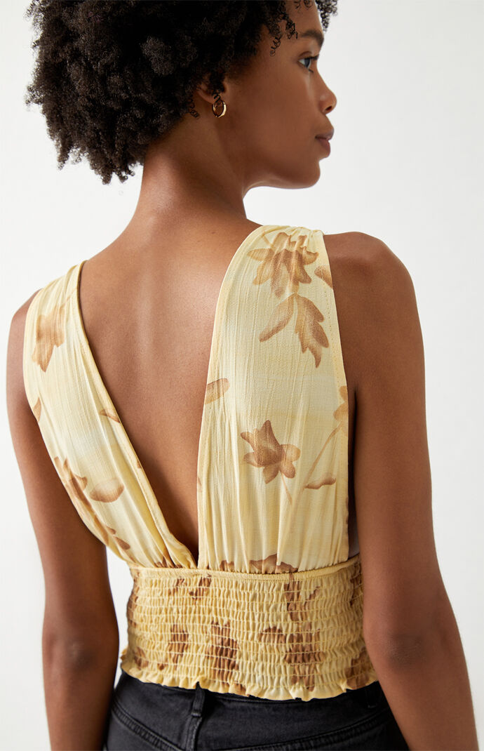 Eco Smocked Waist Top