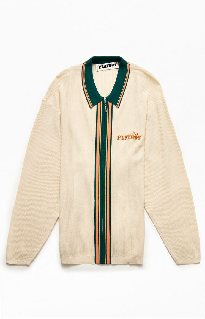 By PacSun The Plug Zip-Up Sweater