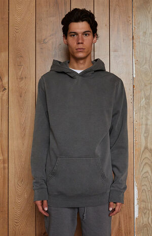 Black Vintage Wash Hoodie image number 1