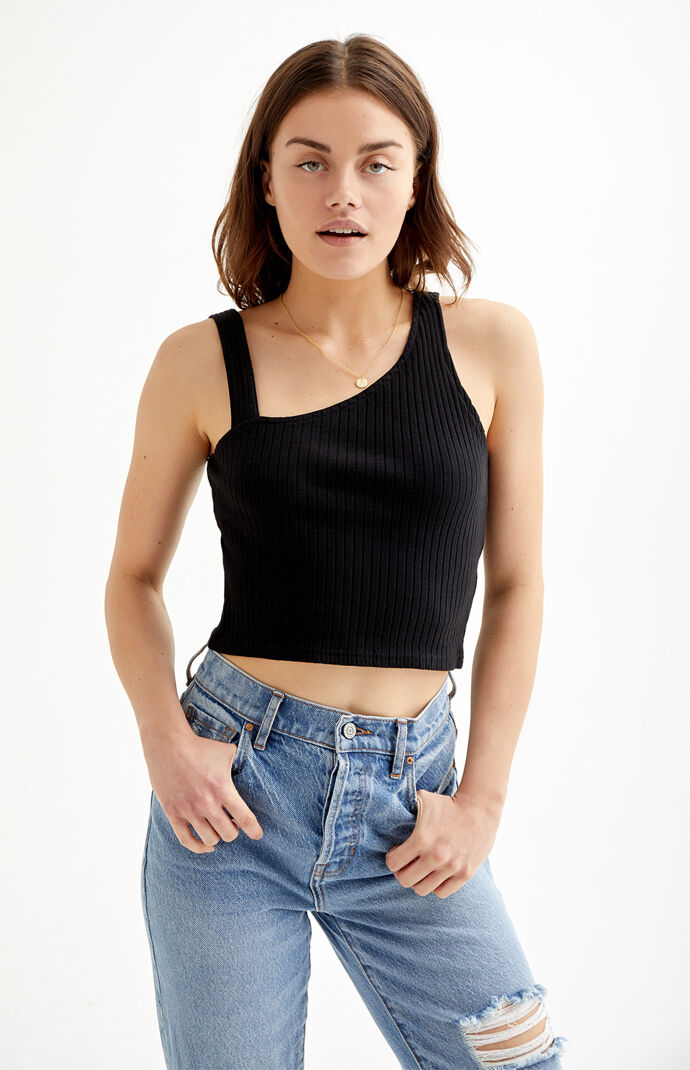 Asymmetrical Knit Top