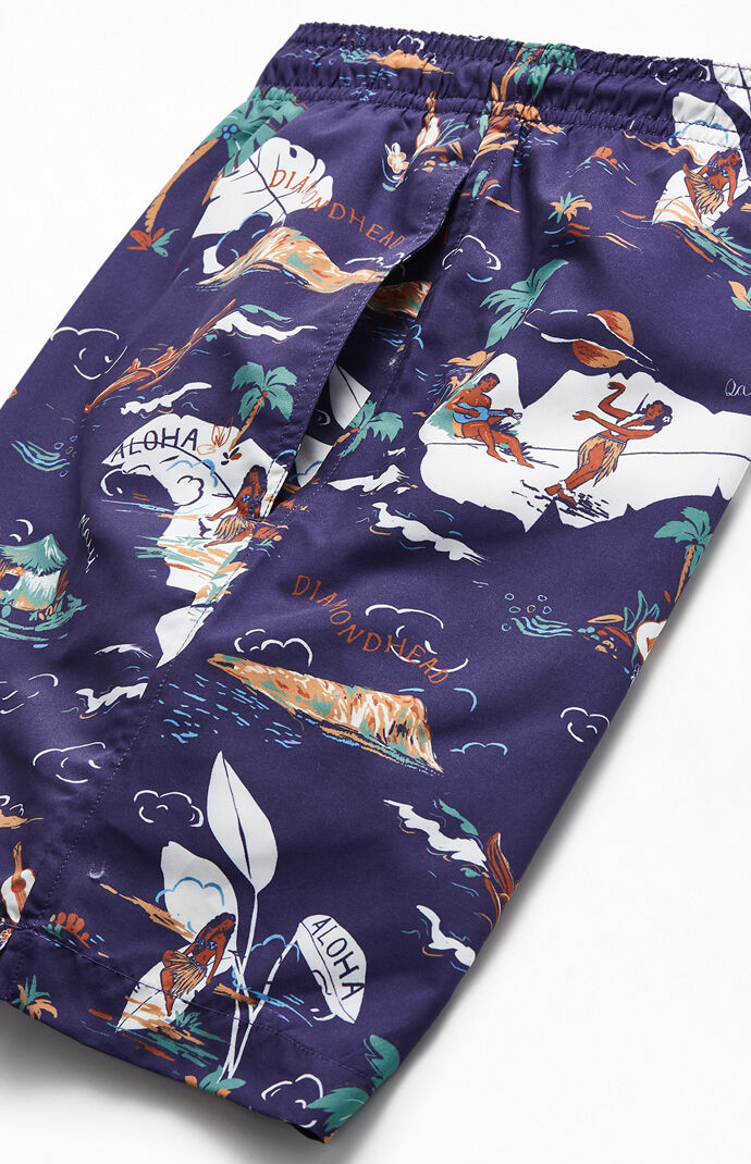 Aloha Tropic 17" Swim Trunks