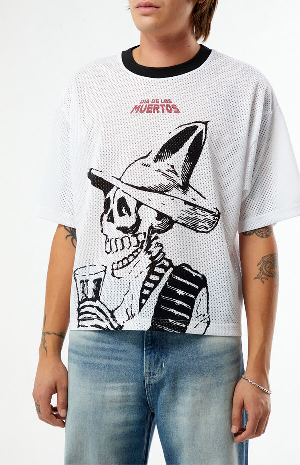 Modelo Vaquero Dia De Los Muertos Jersey