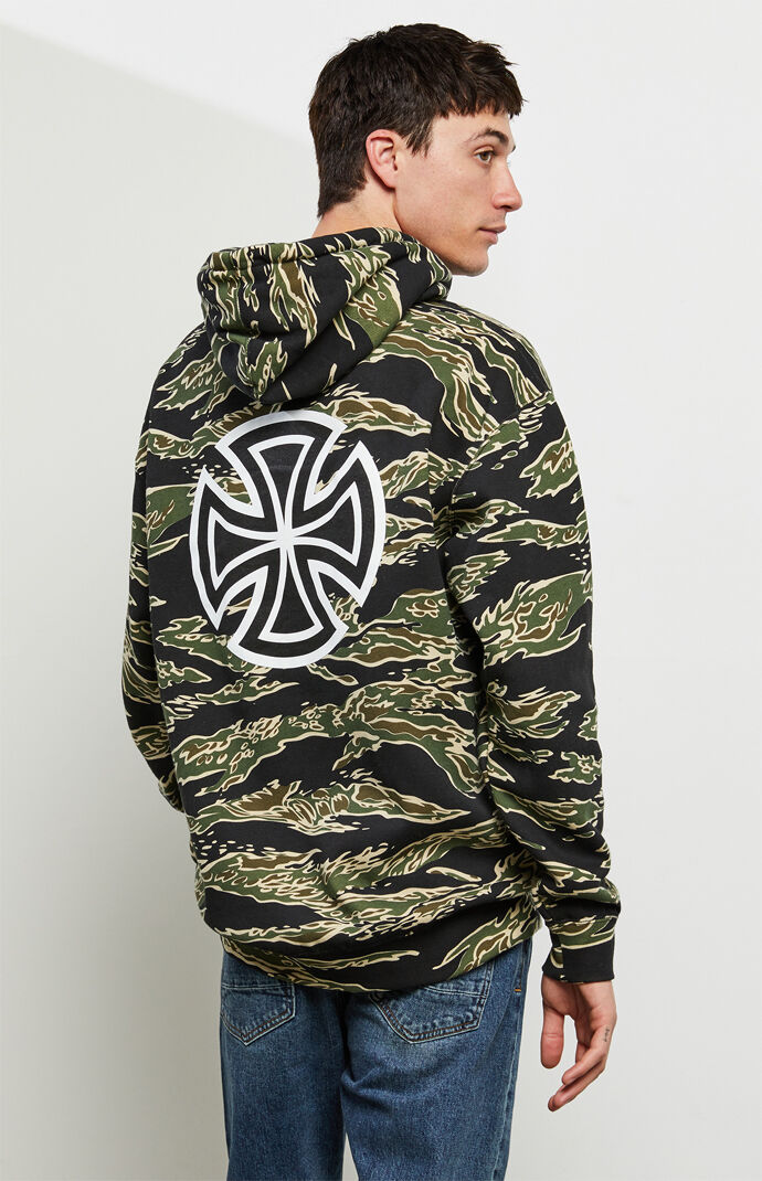 Bar Cross Pullover Hoodie