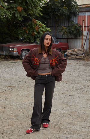 x Stranger Things Hellfire Lives Garage Jacket image number 1