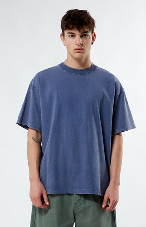 Premium Solid Vintage Wash Oversized T-Shirt image number 1