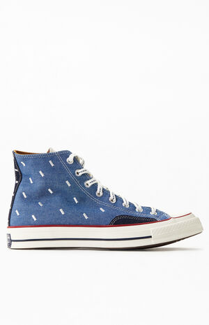 Blue Chuck 70 High Top Shoes image number 2