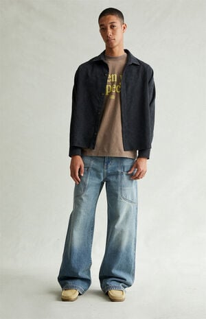 Blake Extreme Baggy Jeans Medium Blue image number 1