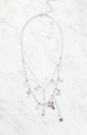Western Layered Charm Necklace