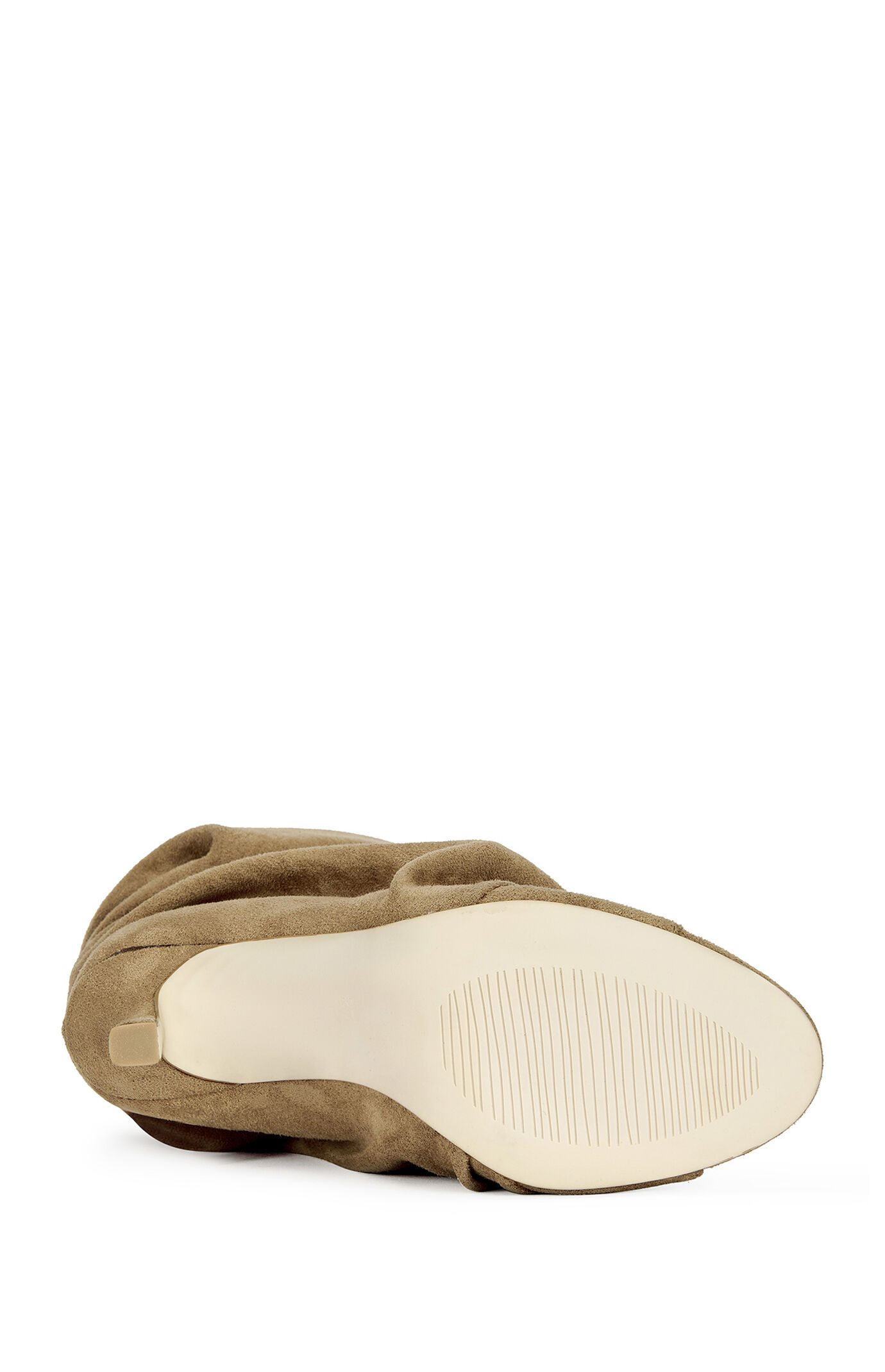 AZALEA WANG Women's Light Brown Apex Stiletto Booties
