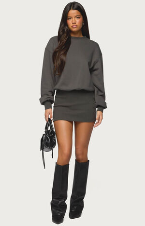 Jannah Sweatshirt Mini Dress image number 5