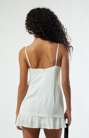 Aspyn Linen Babydoll Mini Dress image number 4