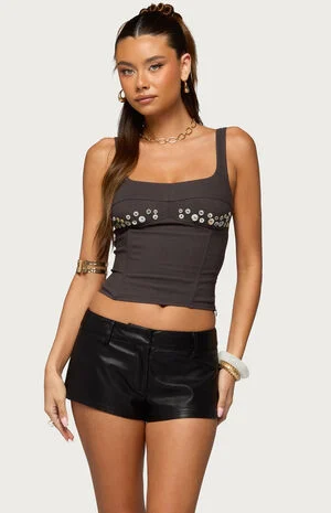 Libbie Iridescent Button Corset image number 1