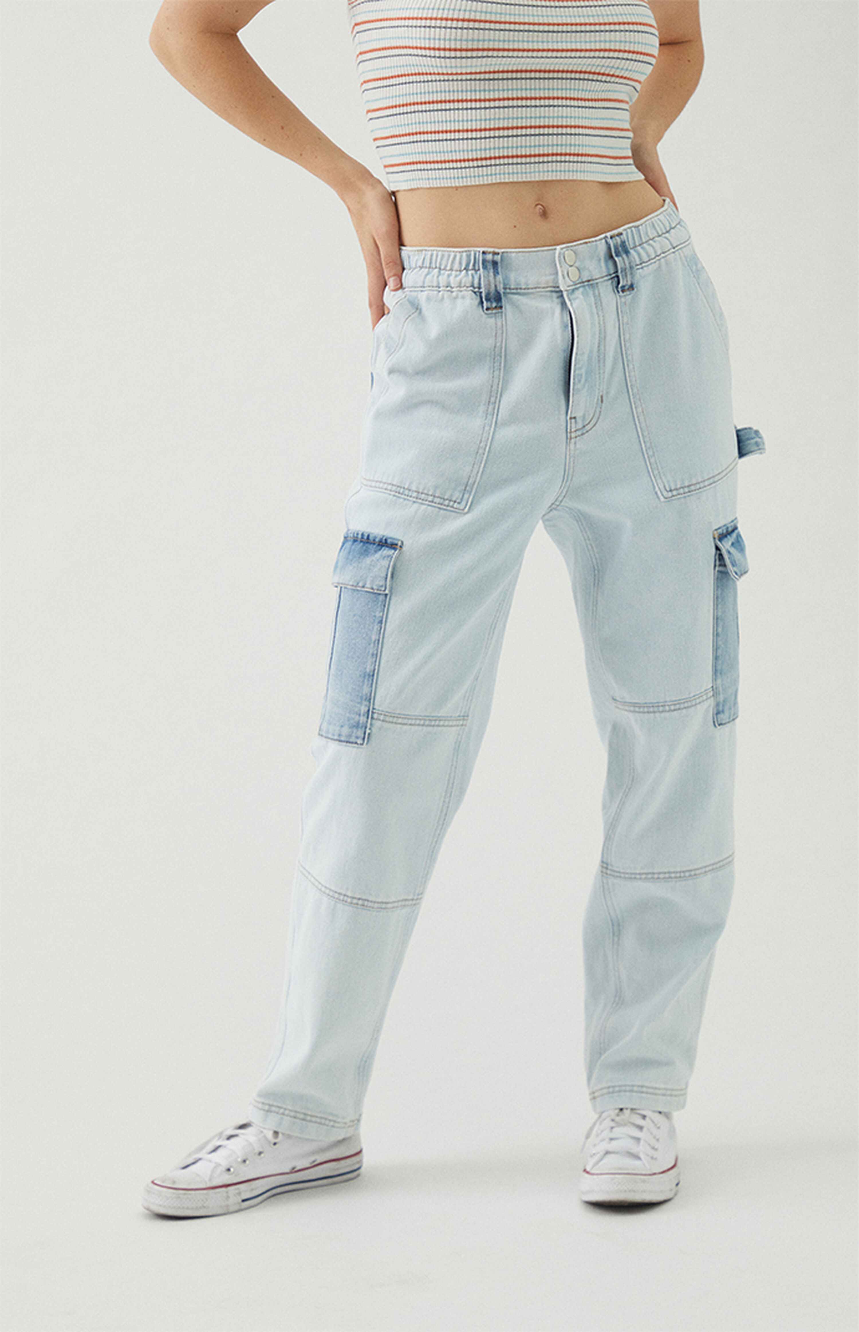 pacsun utility cargo pants