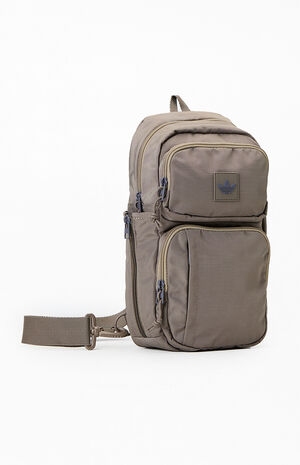 Brown Utility 4 Sling Bag image number 3