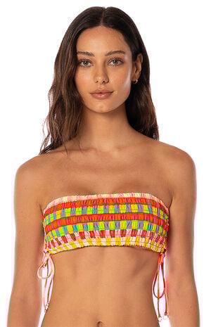 Artemisa Scrunch Reversible Bandeau Bikini Top image number 1