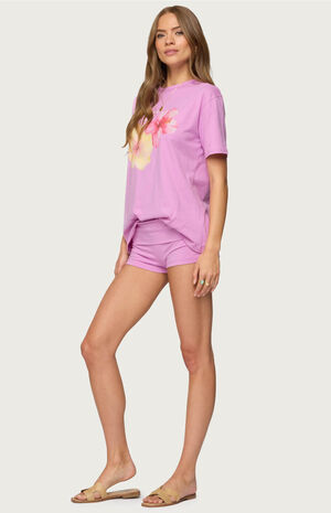 Fleur Fold Over Shorts image number 4