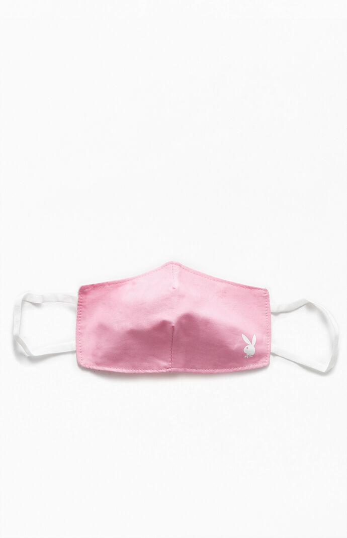 Playboy By Playboy Pink Face Mask Pacsun