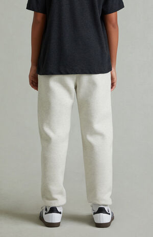 Kids Heather Oatmeal Classic Sweatpants image number 6