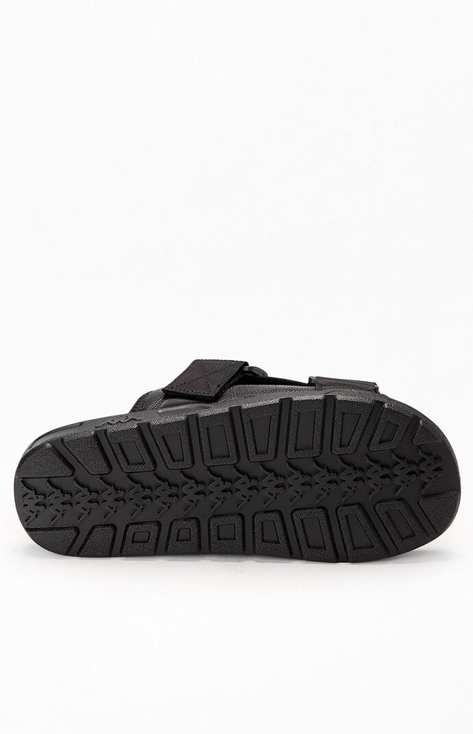 Kappa Black Authentic Bastian 1 Slide Sandals