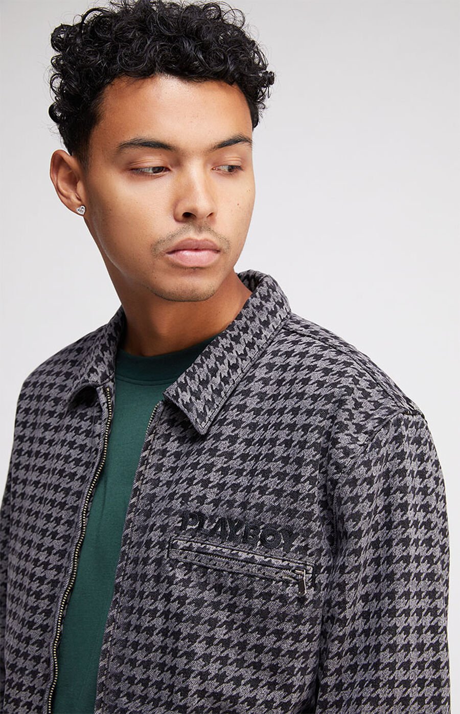 pacsun playboy jean jacket