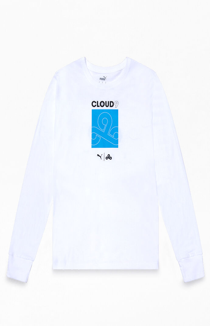 x Cloud9 White Neon Long Sleeve T-Shirt