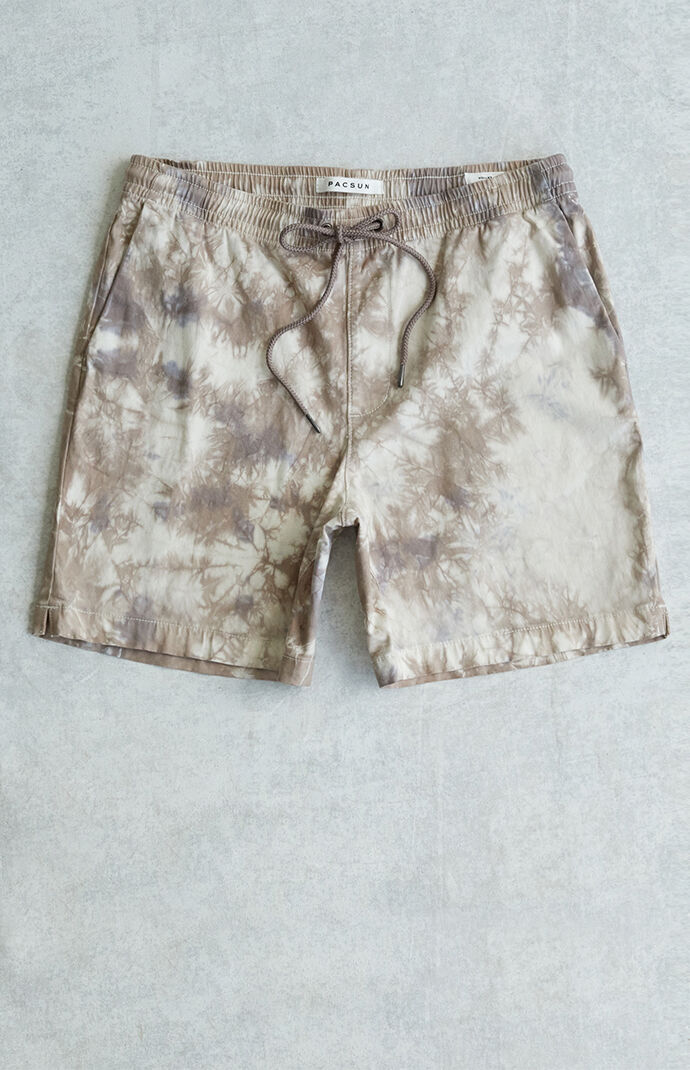 Walker Tie Dyed Stretch Shorts