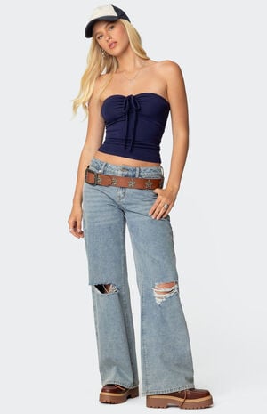 Annelise Strapless Top image number 5